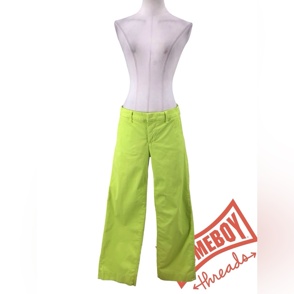 Frank & Eileen Green Chinos Relaxed Fit Cotton Blend